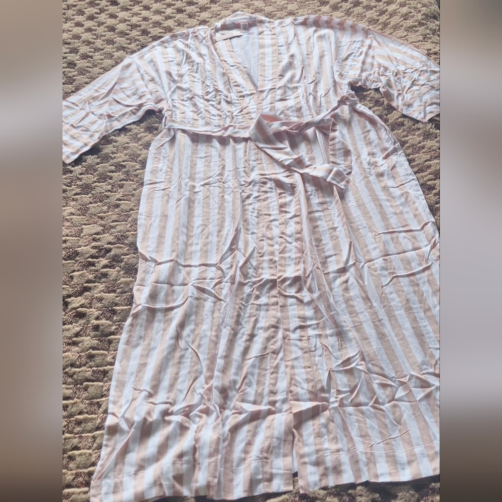 Victoria Secret Modal Cotton Long Robe Size M/L NWT - Picture 4 of 11